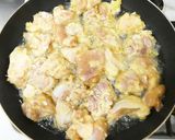 油はフライパン5mm！鶏もも肉の竜田揚げ作り方8写真