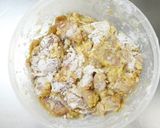 油はフライパン5mm！鶏もも肉の竜田揚げ作り方7写真