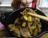 リカちゃん♡ジンギスカン風焼き鍋ꕤ*.ﾟ作り方12写真