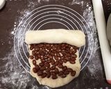 HB金時の煮豆たっぷり♡クルクル 豆パン作り方10写真