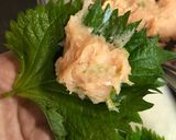 鶏挽肉の大葉包み作り方5写真
