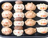 アンパンマンデコ餃子作り方5写真