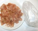 鶏むね肉のマリネ焼き♪簡単作り方5写真