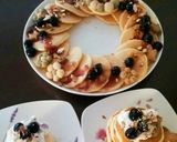 パンケーキ☆クリスマスツリー作り方3写真