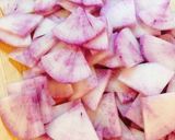 さっぱり美味しい☆大根と大葉の浅漬け作り方1写真