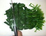 ほうれん草の梅肉おかかあえ♪簡単作り方7写真