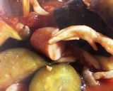 茄子とキノコのトマト煮込み作り方4写真