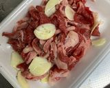 牛肉とトマトの中華風小鍋作り方1写真