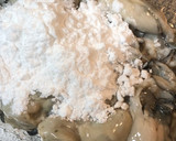 やまと芋とレモンで食べる☆牡蠣と鶏肉の鍋作り方5写真