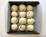 しっとりもちもち　チョコチップちぎりパン作り方7写真