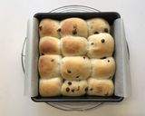しっとりもちもち　チョコチップちぎりパン作り方11写真
