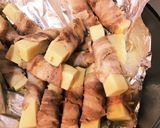 高野豆腐豚バラ巻き〜肉が外れない工夫あり作り方5写真
