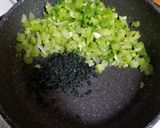 旬の大根の葉とワカメりかけ作り方2写真