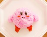星のカービィ簡単立体おにぎり☆キャラ弁用作り方1写真