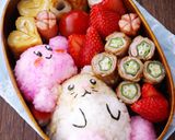 星のカービィ簡単立体おにぎり☆キャラ弁用作り方14写真