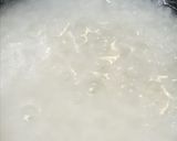 水から塩粥●ふりかけ粥作り方1写真