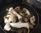 きのこたくさん、濃厚スープ作り方1写真