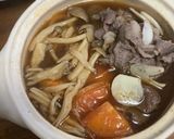 牛肉とトマトの中華風小鍋作り方4写真