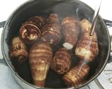 里芋のゴマみそ共和え☆作り方3写真