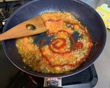 トマトソースパスタ作り方7写真