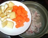 うどん鍋うどんすき♪簡単豚肉つゆ作り方7写真