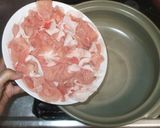 うどん鍋うどんすき♪簡単豚肉つゆ作り方5写真