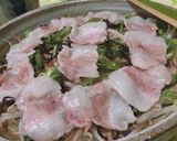 レンチン5分☆もやピーかつこん豚バラ蒸し作り方4写真