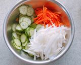 ひじきと野菜のツナマヨサラダ作り方1写真