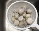 里芋のゴマ味噌和え作り方3写真