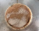 ヘルシー黒砂糖蒸しパン(保存食品)作り方1写真