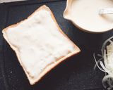 喫茶店風❤️カニクリームトースト作り方3写真