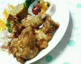 ✿隠し味はスイカ❀ジューシー鶏の唐揚げ✿作り方4写真