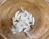 超簡単！シメジとタマネギのマヨトースト作り方2写真