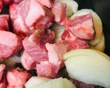 豚肉のあまからケチャップ炒め作り方1写真