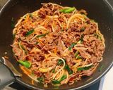 ご飯がすすむ🐾牛肉と野菜の甘辛炒め作り方7写真