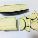夏☆レンジ２分！なす大葉みょうがサラダ作り方1写真