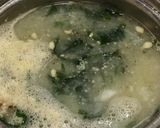 簡単♪高野豆腐の粉で即席！わかめスープ作り方2写真
