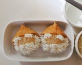 サンタいなり★クリスマスキャラ弁 お弁当作り方4写真