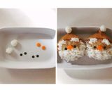 サンタいなり★クリスマスキャラ弁 お弁当作り方5写真