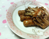 ✿ソーセージとしめじの❀簡単✿焼肉タレ焼作り方2写真