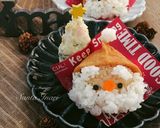 サンタいなり★クリスマスキャラ弁 お弁当作り方6写真