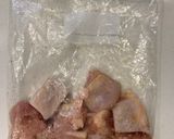 とりの唐揚げ【幼児食】作り方1写真