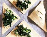 スピナッチパイ(ほうれん草のパイ)作り方3写真