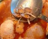 あさりと豆腐の胡麻が香るチゲ風スープ作り方7写真
