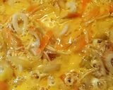 親子丼みたいな節約レシピの卵とじ♥゛作り方4写真