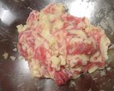感動の新食感☆ふわふわモチモチ♪肉バーグ作り方3写真