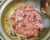 麻婆風ピリ辛豆乳鍋作り方2写真