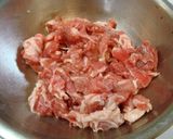 ミツカン味ぽんで☆豚肉の大葉炒め作り方1写真