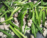 豆腐・ニラ・ミンチのとろとろ炒め♪作り方4写真
