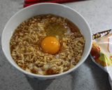 あのラーメンでチーズ玉子らーめん。作り方2写真